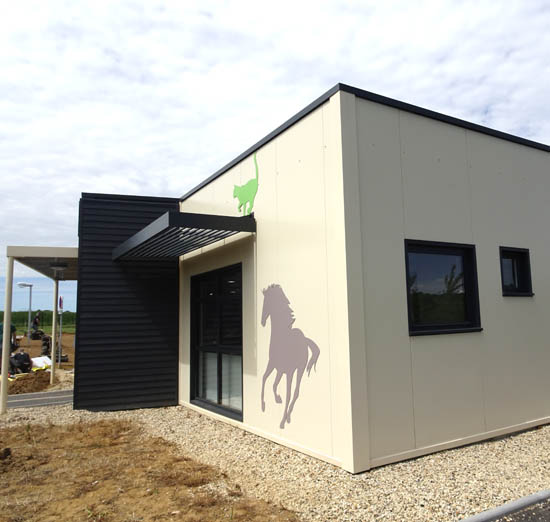 construction d'une clinique vétérinaire clé en main extérieur