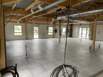 clinique chateaumeillant en construction 2d oeuvre